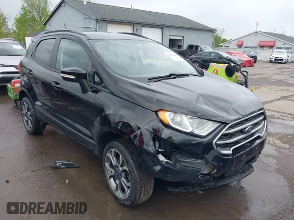 ✅ 2018 Ford EcoSport SE • VIN: MAJ6P1UL5JC248766 • Lot: 44973901. Listed on IAAI with 69,360 mi. Free auction sales archive from the USA and detailed vehicle history report at DreamBid. Image 1.