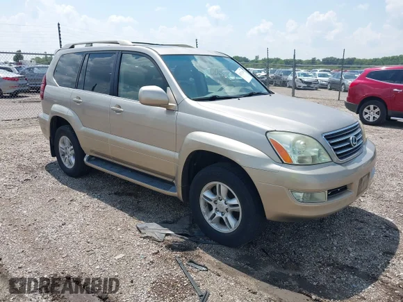 ✅ 2004 Lexus GX 470 • VIN: JTJBT20X040059013 • Lot: 42971246. Wystawiony na IAAI z przebiegiem 175 490 mil. Bezpłatny archiwum sprzedaży aukcyjnych z USA i szczegółowy raport historii pojazdu na DreamBid. Zdjęcie 1.