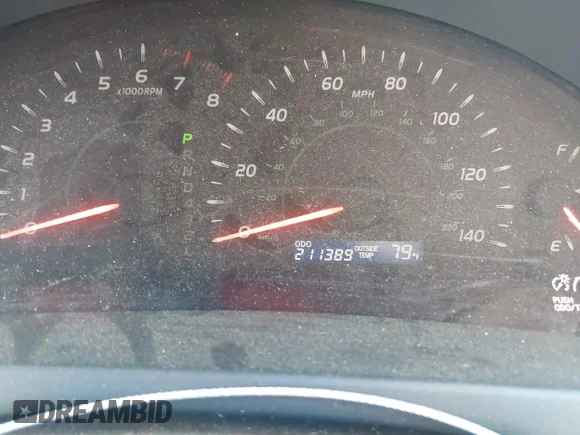 ✅ 2009 Toyota Camry • VIN: JTNBE46K593188922 • Lot: 45497698. Listed on IAAI with 211,389 mi. Free auction sales archive from the USA and detailed vehicle history report at DreamBid. Image 7.