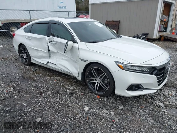 ✅ 2021 Honda Accord Touring • VIN: 1HGCV2F90MA029242 • Lot: 44498178. Wystawiony na IAAI z przebiegiem 57 738 mil. Bezpłatny archiwum sprzedaży aukcyjnych z USA i szczegółowy raport historii pojazdu na DreamBid. Zdjęcie 1.