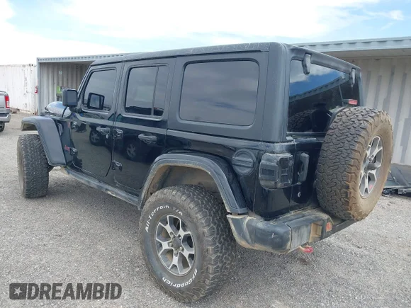 ✅ 2022 Jeep Wrangler Unlimited Rubicon • VIN: 1C4HJXFN2NW134024 • Lot: 42248188. Wystawiony na IAAI z przebiegiem 41 899 mil. Bezpłatny archiwum sprzedaży aukcyjnych z USA i szczegółowy raport historii pojazdu na DreamBid. Zdjęcie 3.