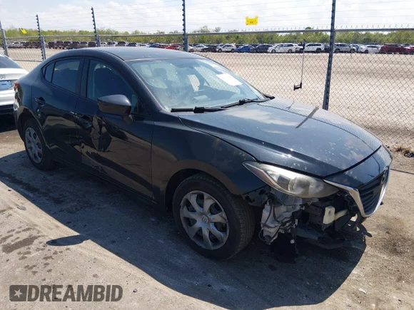 ✅ 2015 Mazda 3 i SV • VIN: JM1BM1T79F1270164 • Lot: 44730488. Wystawiony na IAAI z przebiegiem 106 224 mil. Bezpłatny archiwum sprzedaży aukcyjnych z USA i szczegółowy raport historii pojazdu na DreamBid. Zdjęcie 1.