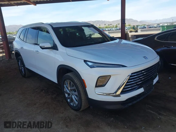 ✅ 2025 Buick Enclave Preferred • VIN: 5GAERARS0SJ187602 • Lot: 45164573. Listed on IAAI with 311 mi. Free auction sales archive from the USA and detailed vehicle history report at DreamBid. Image 1.
