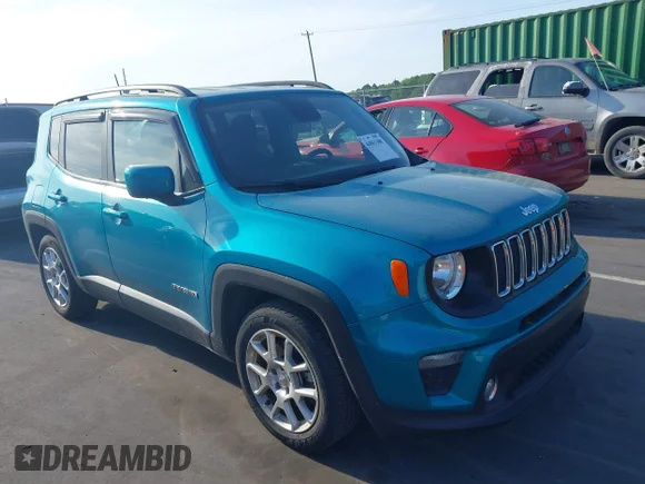 ✅ 2020 Jeep Renegade Altitude • VIN: ZACNJABB4LPL71844 • Lot: 44861300. Wystawiony na IAAI z przebiegiem 21 399 mil. Bezpłatny archiwum sprzedaży aukcyjnych z USA i szczegółowy raport historii pojazdu na DreamBid. Zdjęcie 1.