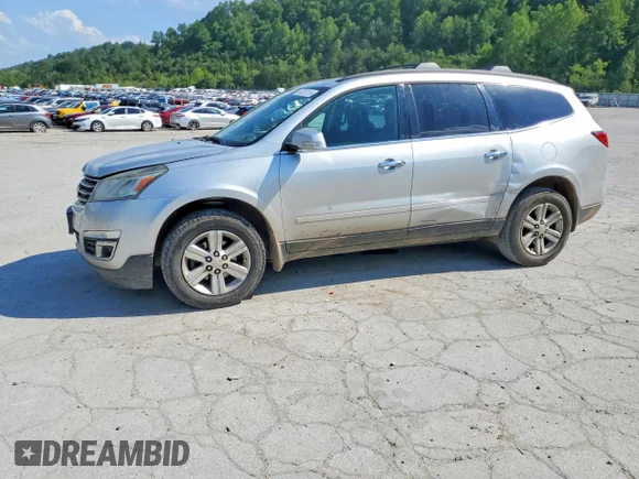 ✅ 2014 Chevrolet Traverse LT • VIN: 1GNKVHKD3EJ137984 • Lot: 53527216. Listed on Copart with Not provided. Free auction sales archive from the USA and detailed vehicle history report at DreamBid. Image 1.