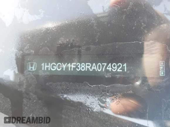 ✅ 2024 Honda Accord EX • VIN: 1HGCY1F38RA074921 • Lot: 43885669. Wystawiony na IAAI z przebiegiem 5 212 mil. Bezpłatny archiwum sprzedaży aukcyjnych z USA i szczegółowy raport historii pojazdu na DreamBid. Zdjęcie 9.