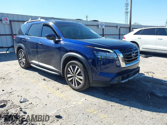 ✅ 2022 Nissan Pathfinder Platinum • VIN: 5N1DR3DK9NC200235 • Lot: 44310009. Wystawiony na IAAI z przebiegiem 70 886 mil. Bezpłatny archiwum sprzedaży aukcyjnych z USA i szczegółowy raport historii pojazdu na DreamBid. Zdjęcie 1.