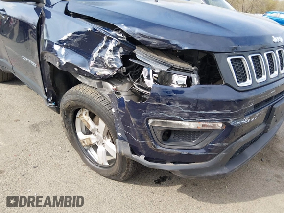 ✅ 2019 Jeep Compass Latitude • VIN: 3C4NJDBB0KT801011 • Лот: 44871775. Опубліковано раніше на IAAI з пробігом 58 690 миль. Безкоштовний доступ до архіву аукціонних продажів зі США та докладний звіт про історію автомобіля на DreamBid. Зображення 6.
