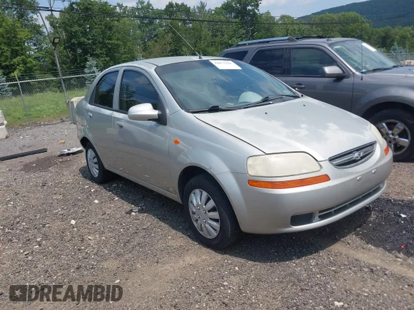 ✅ 2004 Chevrolet Aveo • VIN: KL1TD52614B201956 • Lot: 42671224. Listed on IAAI with 101,180 mi. Free auction sales archive from the USA and detailed vehicle history report at DreamBid. Image 1.