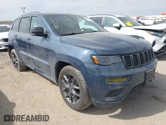 ✅ 2020 Jeep Grand Cherokee Limited • VIN: 1C4RJEBG1LC393098 • Lot: 44366704. Wystawiony na IAAI z przebiegiem 38 081 mil. Bezpłatny archiwum sprzedaży aukcyjnych z USA i szczegółowy raport historii pojazdu na DreamBid. Zdjęcie 1.