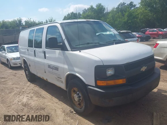 ✅ 2006 Chevrolet Express Cargo • VIN: 1GCGG25VX61236099 • Lot: 42869417. Listed on IAAI with 139,944 mi. Free auction sales archive from the USA and detailed vehicle history report at DreamBid. Image 1.