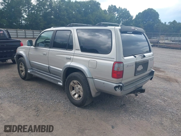 ✅ 2000 Toyota 4Runner Limited • VIN: JT3GN87R9Y0159120 • Lot: 42847704. Wystawiony na IAAI z przebiegiem 263 126 mil. Bezpłatny archiwum sprzedaży aukcyjnych z USA i szczegółowy raport historii pojazdu na DreamBid. Zdjęcie 3.