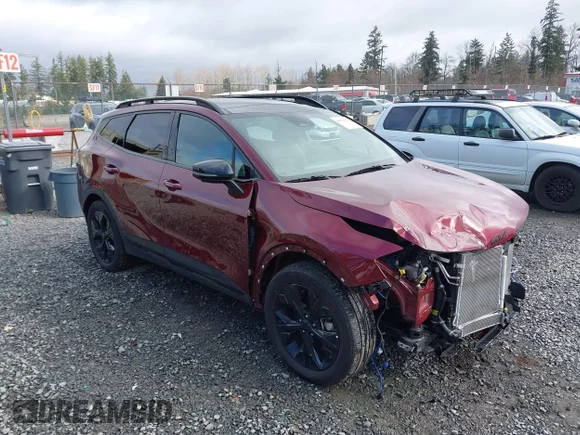 ✅ 2025 Kia Sportage X-Line Prestige • VIN: KNDPZDDH4S7212423 • Lot: 44534920. Listed on IAAI with 12,759 mi. Free auction sales archive from the USA and detailed vehicle history report at DreamBid. Image 1.