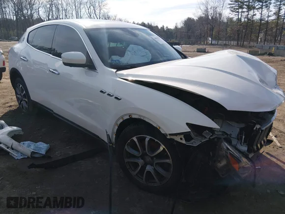 ✅ 2017 Maserati Levante • VIN: ZN661XUA2HX264275 • Lot: 44637577. Listed on IAAI with Not provided. Free auction sales archive from the USA and detailed vehicle history report at DreamBid. Image 1.
