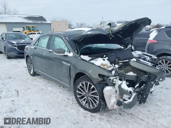 ✅ 2017 Lincoln Continental Select • VIN: 1LN6L9TK2H5608146 • Lot: 44251050. Listed on IAAI with 66,475 mi. Free auction sales archive from the USA and detailed vehicle history report at DreamBid. Image 1.