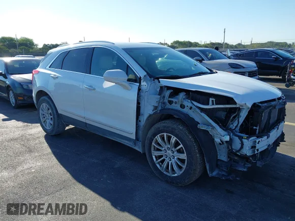 ✅ 2019 Cadillac XT5 FWD • VIN: 1GYKNARSXKZ299610 • Лот: 44672048. Опубликован ранее на IAAI с пробегом 50 425 миль. Бесплатный доступ к архиву аукционных продаж из США и подробный отчёт об истории автомобиля на DreamBid. Изображение 1.