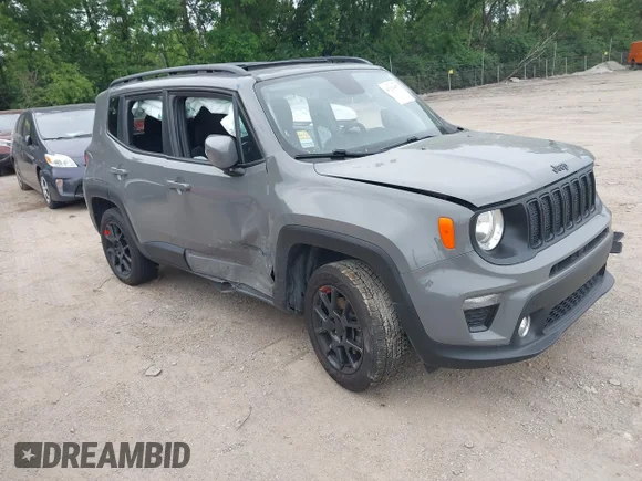 ✅ 2019 Jeep Renegade Altitude • VIN: ZACNJBB10KPK42835 • Lot: 45210997. Listed on IAAI with 101,740 mi. Free auction sales archive from the USA and detailed vehicle history report at DreamBid. Image 1.