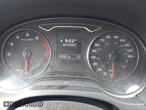 ✅ 2016 Audi A3 Premium • VIN: WAUB8GFF3G1063598 • Lot: 42260685. Listed on IAAI with 135,924 mi. Free auction sales archive from the USA and detailed vehicle history report at DreamBid. Image 7.