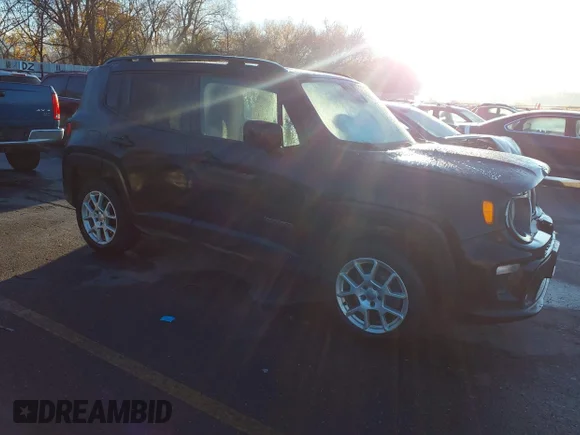 ✅ 2019 Jeep Renegade Latitude • VIN: ZACNJBBB1KPK02319 • Lot: 43750598. Listed on IAAI with 157,000 mi. Free auction sales archive from the USA and detailed vehicle history report at DreamBid. Image 1.