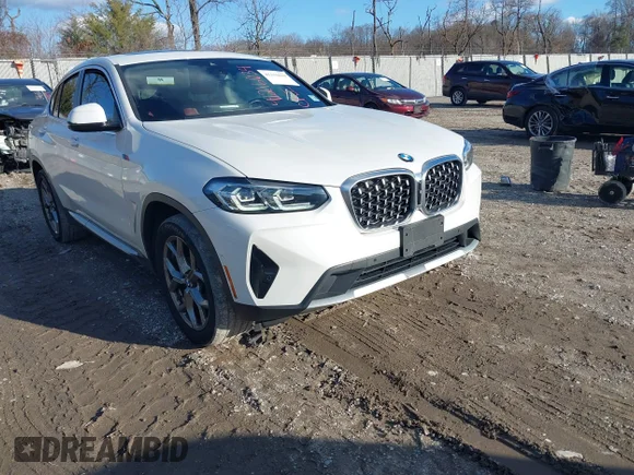 ✅ 2022 BMW X4 xDrive30i • VIN: 5UX33DT05N9L03865 • Лот: 41216034. Опубліковано раніше на IAAI з пробігом 69 376 миль. Безкоштовний доступ до архіву аукціонних продажів зі США та докладний звіт про історію автомобіля на DreamBid. Зображення 1.