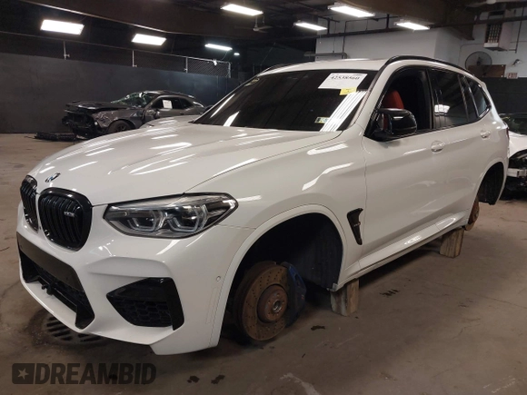 ✅ 2020 BMW X3 M Competition • VIN: 5YMTS0C06LLT10800 • Lot: 42538560. Wystawiony na IAAI z przebiegiem 86 670 mil. Bezpłatny archiwum sprzedaży aukcyjnych z USA i szczegółowy raport historii pojazdu na DreamBid. Zdjęcie 2.