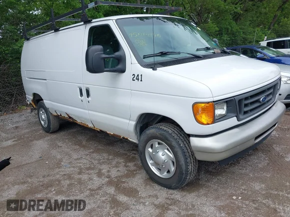 ✅ 2007 Ford Econoline Cargo Commercial • VIN: 1FTNE24W27DA08735 • Лот: 45049490. Опубліковано раніше на IAAI з пробігом 126 777 миль. Безкоштовний доступ до архіву аукціонних продажів зі США та докладний звіт про історію автомобіля на DreamBid. Зображення 1.