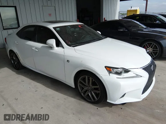 ✅ 2015 Lexus IS 350 • VIN: JTHBE1D29F5018602 • Lot: 45079144. Listed on IAAI with 90,379 mi. Free auction sales archive from the USA and detailed vehicle history report at DreamBid. Image 1.