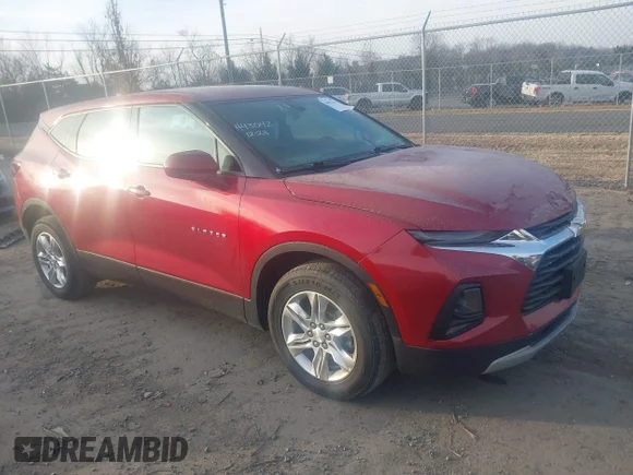 ✅ 2020 Chevrolet Blazer LT • VIN: 3GNKBCR46LS646500 • Lot: 44072124. Wystawiony na IAAI z przebiegiem 61 704 mil. Bezpłatny archiwum sprzedaży aukcyjnych z USA i szczegółowy raport historii pojazdu na DreamBid. Zdjęcie 1.
