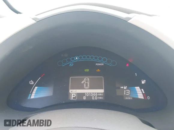 ✅ 2011 Nissan LEAF SL-e • VIN: JN1AZ0CP4BT004687 • Lot: 42318422. Wystawiony na IAAI z przebiegiem 101 344 mil. Bezpłatny archiwum sprzedaży aukcyjnych z USA i szczegółowy raport historii pojazdu na DreamBid. Zdjęcie 7.