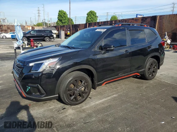 ✅ 2023 Subaru Forester Special Sports • VIN: JF2SKAJC3PH441135 • Lot: 51168286. Listed on Copart with 56,339 mi. Free auction sales archive from the USA and detailed vehicle history report at DreamBid. Image 1.