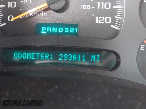 ✅ 2004 GMC Sierra 1500 SLE • VIN: 2GTEK13TX41330606 • Lot: 43930044. Wystawiony na IAAI z przebiegiem 293 811 mil. Bezpłatny archiwum sprzedaży aukcyjnych z USA i szczegółowy raport historii pojazdu na DreamBid. Zdjęcie 7.