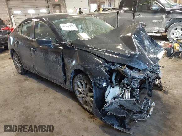 ✅ 2015 Mazda 3 S Grand Touring • VIN: JM1BM1W35F1271028 • Lot: 44260953. Listed on IAAI with Not provided. Free auction sales archive from the USA and detailed vehicle history report at DreamBid. Image 1.