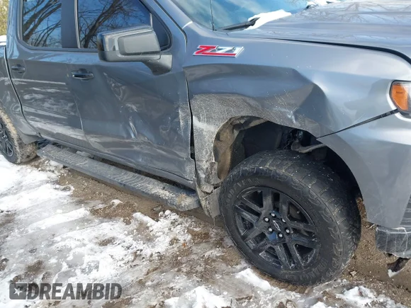 ✅ 2021 Chevrolet Silverado 1500 LT Trail Boss • VIN: 1GCPYFED9MZ270934 • Lot: 43850411. Wystawiony na IAAI z przebiegiem 102 070 mil. Bezpłatny archiwum sprzedaży aukcyjnych z USA i szczegółowy raport historii pojazdu na DreamBid. Zdjęcie 6.