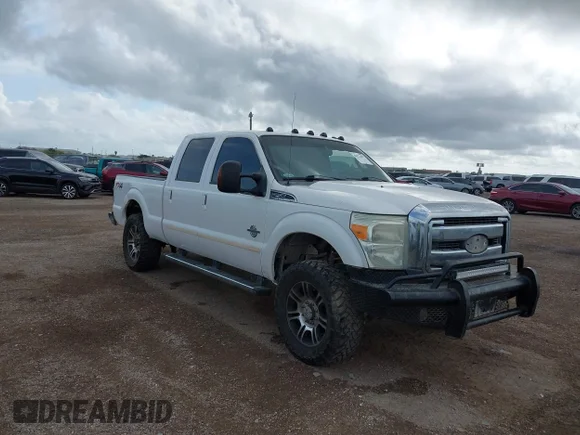✅ 2013 Ford F-250 Lariat • VIN: 1FT7W2BT1DEB23217 • Lot: 44222427. Listed on IAAI with 254,652 mi. Free auction sales archive from the USA and detailed vehicle history report at DreamBid. Image 1.