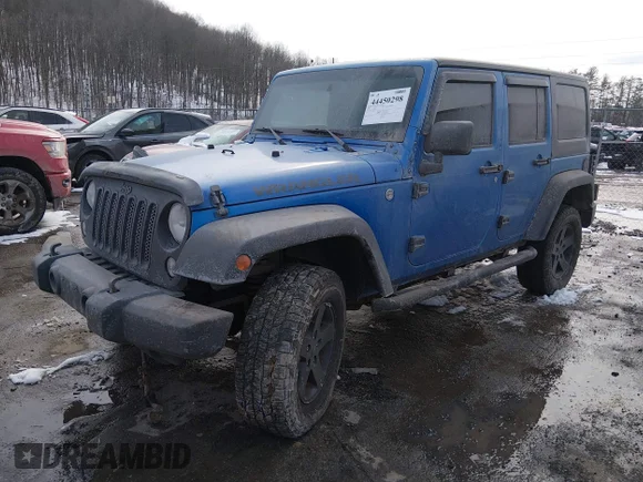 ✅ 2016 Jeep Wrangler Unlimited Sport • VIN: 1C4BJWDG9GL117021 • Lot: 44450298. Wystawiony na IAAI z przebiegiem 134 126 mil. Bezpłatny archiwum sprzedaży aukcyjnych z USA i szczegółowy raport historii pojazdu na DreamBid. Zdjęcie 2.