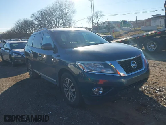 ✅ 2016 Nissan Pathfinder SV • VIN: 5N1AR2MM4GC659349 • Лот: 44149220. Опубліковано раніше на IAAI з пробігом 299 332 миль. Безкоштовний доступ до архіву аукціонних продажів зі США та докладний звіт про історію автомобіля на DreamBid. Зображення 1.