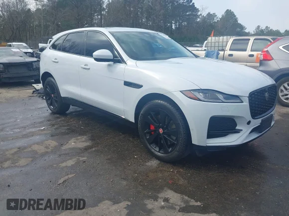 ✅ 2021 Jaguar F-Pace S • VIN: SADCJ2EU6MA669346 • Лот: 44340031. Опубликован ранее на IAAI с пробегом 83 496 миль. Бесплатный доступ к архиву аукционных продаж из США и подробный отчёт об истории автомобиля на DreamBid. Изображение 1.