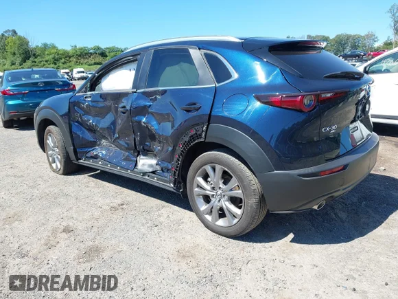 ✅ 2023 Mazda CX-30 S Select • VIN: 3MVDMBBM6PM505824 • Лот: 43065711. Опубліковано раніше на IAAI з пробігом 9 431 миль. Безкоштовний доступ до архіву аукціонних продажів зі США та докладний звіт про історію автомобіля на DreamBid. Зображення 3.