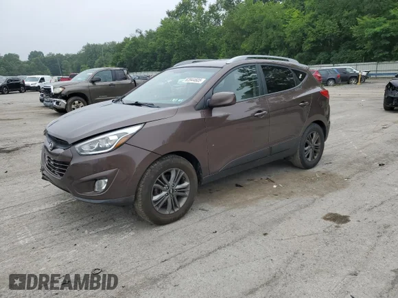 ✅ 2014 Hyundai Tucson Limited • VIN: KM8JUCAG3EU848083 • Lot: 63944605. Listed on Copart with 137,773 mi. Free auction sales archive from the USA and detailed vehicle history report at DreamBid. Image 1.