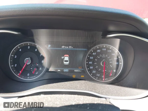 ✅ 2019 Genesis G70 Advanced • VIN: KMTG44LA6KU022645 • Lot: 43330691. Wystawiony na IAAI z przebiegiem 48 053 mil. Bezpłatny archiwum sprzedaży aukcyjnych z USA i szczegółowy raport historii pojazdu na DreamBid. Zdjęcie 7.