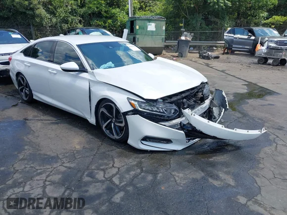 ✅ 2019 Honda Accord Sport • VIN: 1HGCV1F38KA120309 • Lot: 45361538. Wystawiony na IAAI z przebiegiem 60 249 mil. Bezpłatny archiwum sprzedaży aukcyjnych z USA i szczegółowy raport historii pojazdu na DreamBid. Zdjęcie 1.