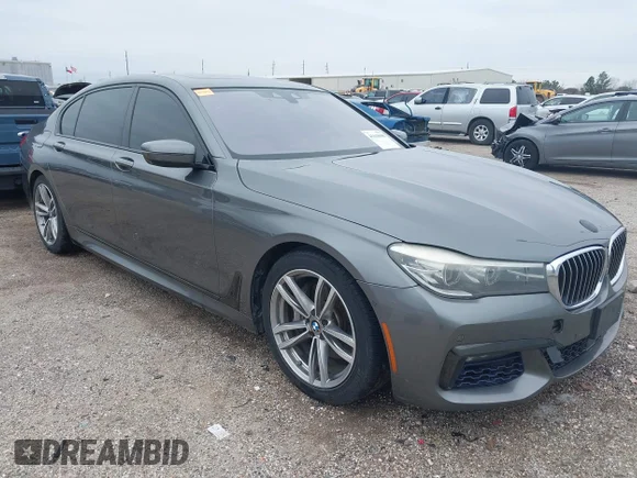 ✅ 2016 BMW 7 Series 740i • VIN: WBA7E2C56GG546920 • Лот: 41610698. Опубликован ранее на IAAI с пробегом 119 689 миль. Бесплатный доступ к архиву аукционных продаж из США и подробный отчёт об истории автомобиля на DreamBid. Изображение 1.