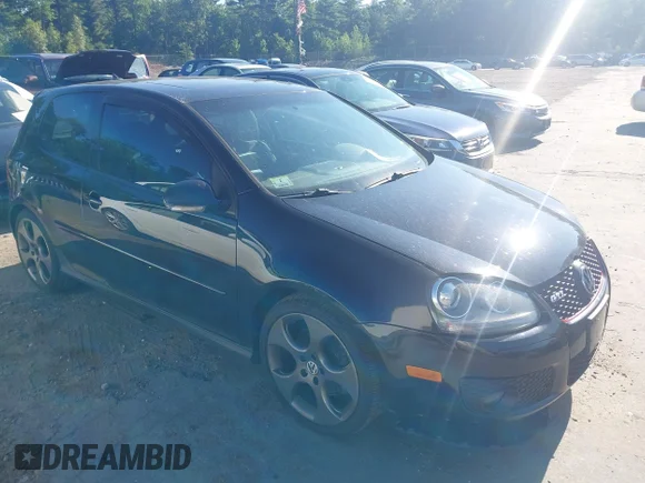 ✅ 2009 Volkswagen Golf GTI • VIN: WVWFD71KX9W034464 • Лот: 42612494. Опубліковано раніше на IAAI з пробігом 161 075 миль. Безкоштовний доступ до архіву аукціонних продажів зі США та докладний звіт про історію автомобіля на DreamBid. Зображення 1.