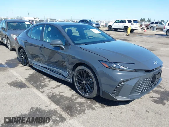 ✅ 2025 Toyota Camry LE • VIN: 4T1DAACK6SU067842 • Lot: 42339268. Listed on IAAI with 7,069 mi. Free auction sales archive from the USA and detailed vehicle history report at DreamBid. Image 1.