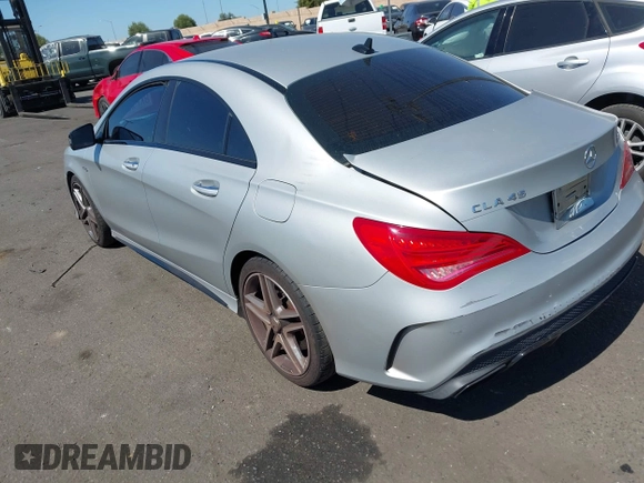 ✅ 2015 Mercedes-Benz CLA 45 AMG • VIN: WDDSJ5CB3FN205121 • Lot: 44578731. Wystawiony na IAAI z przebiegiem 92 393 mil. Bezpłatny archiwum sprzedaży aukcyjnych z USA i szczegółowy raport historii pojazdu na DreamBid. Zdjęcie 3.