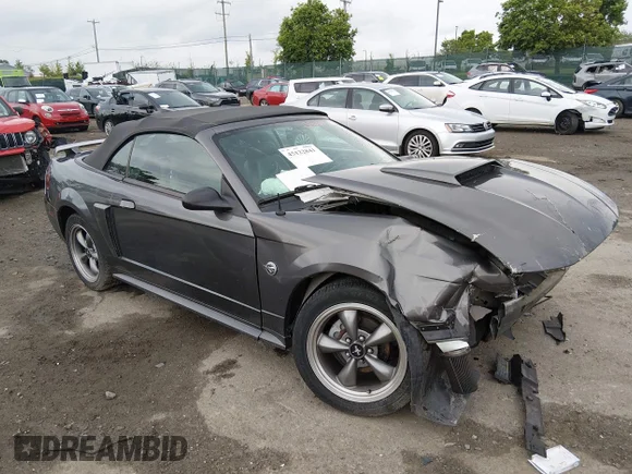 ✅ 2004 Ford Mustang GT Deluxe • VIN: 1FAFP45X74F131650 • Lot: 45122841. Wystawiony na IAAI z przebiegiem 45 613 mil. Bezpłatny archiwum sprzedaży aukcyjnych z USA i szczegółowy raport historii pojazdu na DreamBid. Zdjęcie 1.