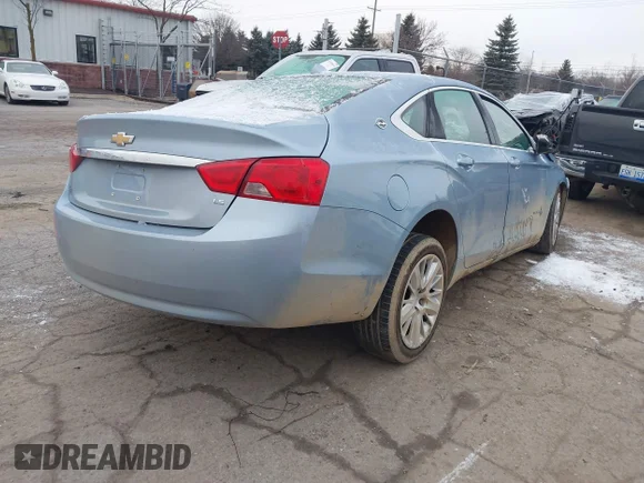 ✅ 2014 Chevrolet Impala LS • VIN: 1G11Y5SL7EU139360 • Лот: 44133497. Опубліковано раніше на IAAI з пробігом 97 118 миль. Безкоштовний доступ до архіву аукціонних продажів зі США та докладний звіт про історію автомобіля на DreamBid. Зображення 4.