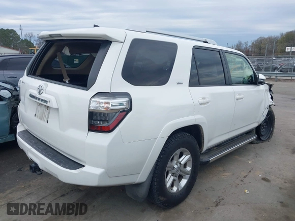 ✅ 2017 Toyota 4Runner SR5 • VIN: JTEZU5JR4H5148037 • Lot: 43924710. Wystawiony na IAAI z przebiegiem 139 427 mil. Bezpłatny archiwum sprzedaży aukcyjnych z USA i szczegółowy raport historii pojazdu na DreamBid. Zdjęcie 4.