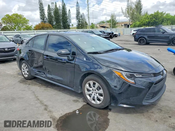 ✅ 2024 Toyota Corolla LE • VIN: 5YFB4MDE0RP164913 • Lot: 49061626. Wystawiony na Copart z przebiegiem 17 198 mil. Bezpłatny archiwum sprzedaży aukcyjnych z USA i szczegółowy raport historii pojazdu na DreamBid. Zdjęcie 4.
