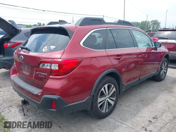 ✅ 2019 Subaru Outback Limited • VIN: 4S4BSEJC4K3349619 • Lot: 45475826. Wystawiony na IAAI z przebiegiem 144 945 mil. Bezpłatny archiwum sprzedaży aukcyjnych z USA i szczegółowy raport historii pojazdu na DreamBid. Zdjęcie 4.